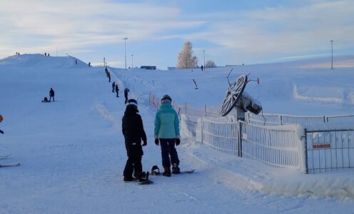 Lumepark on suletud